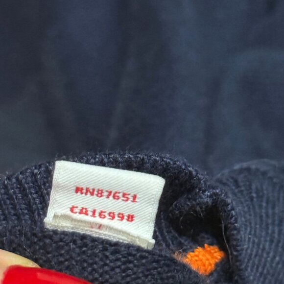 Lacoste LIVE Men’s Navy Blue Crewneck Sweater – Size XS (2) - Picture 15 of 16